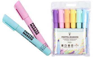 Marker Pastelowy 6 kolorów
