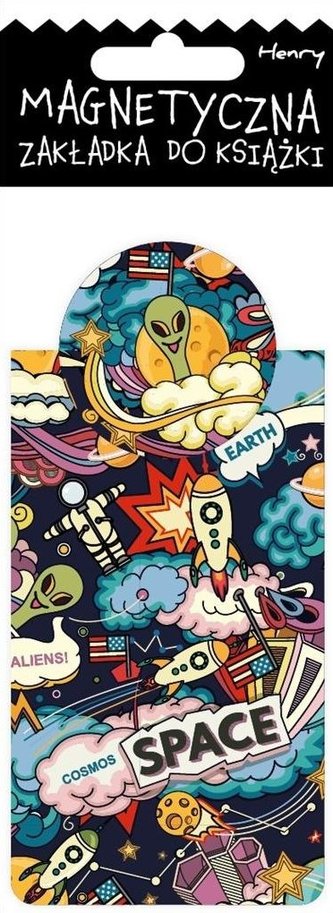 Zakładka magnetyczna - Kosmos