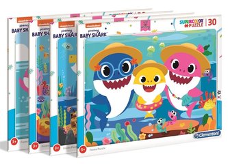 Puzzle 30 Super Color Baby Shark mix 1ks