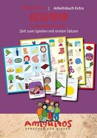Superauge Zeit zum Spielen mit ersten Sätzen (deutsch / chinesisch)