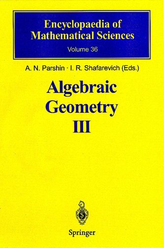 Algebraic Geometry 3