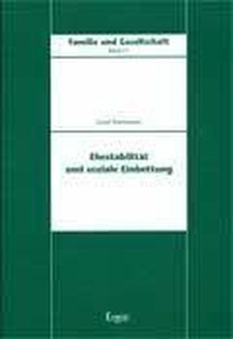 Ehestabilität und soziale Einbettung