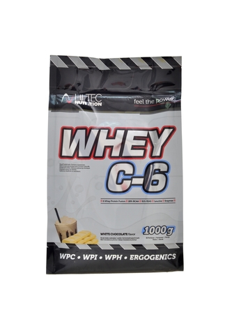 HiTec Nutrition - Whey C6 CFM 100% whey 1000 g - cookies cream