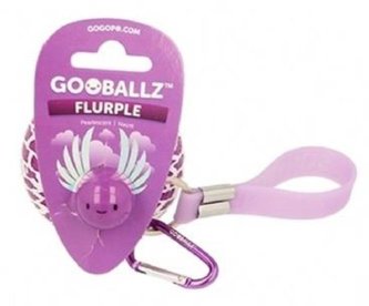 GoGoPo - Gooballz Gniotek-brelok malina pełowy