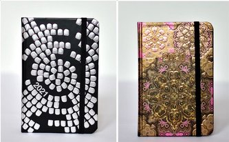 Kalendarz 2021 Tygodniowy Metalic MIX