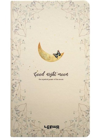 Notes H5/96K Księżyc i motyl