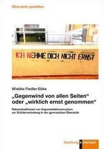 \"Gegenwind von allen Seiten\" oder \"wirklich ernst genommen\" \"Gegenwind von allen Seiten\" oder \"wirklich ernst genommen\"