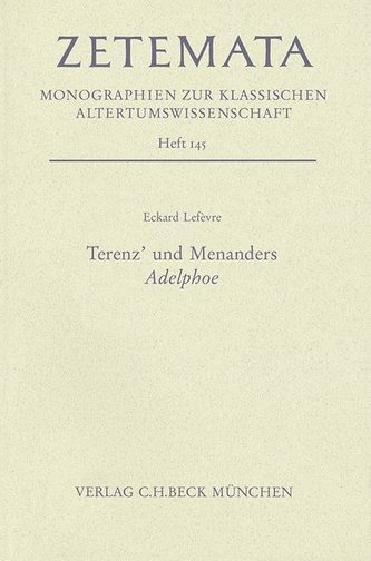 Terenz' und Menanders Adelphoe