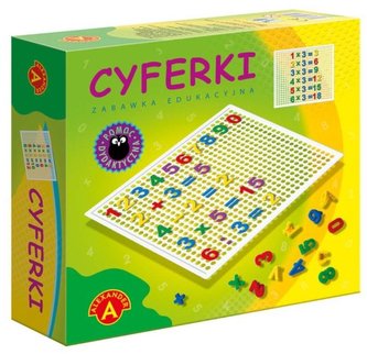 Cyferki w pudełku ALEX
