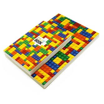 Color book Notatnik ozdobny A6/115K gładki lego