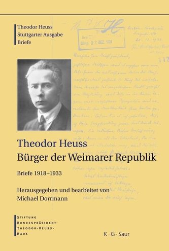 Bürger der Weimarer Republik
