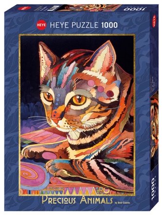 Puzzle 1000 Cenne zwierzęta, Kot