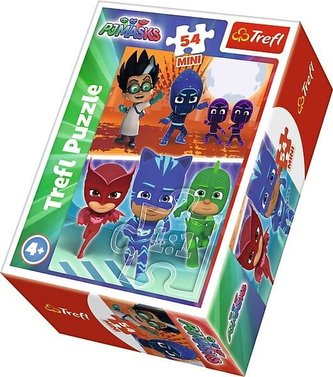 Puzzle 54 mini Pidżamersi Adventures 3 TREFL