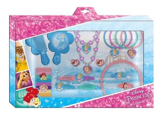 Zestaw biżuterii z odzobami do włosów Księżniczki
