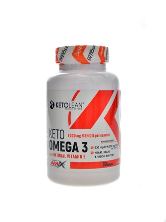 Amix Ketolean - Keto Omega 3 with natural vitamin E 30 kapslí