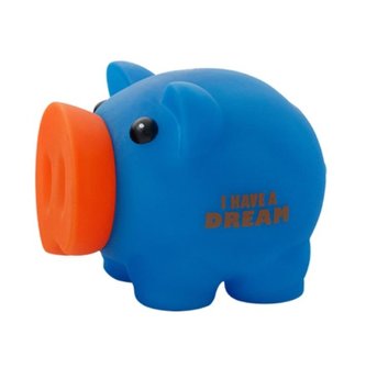 Skarbonka Świnka I Have A Dream niebieska MAPED