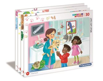 Puzzle ramkowe 30 Super Kolor What will I be?