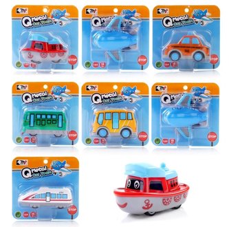 Pojazdy metalowe 6 wzorów