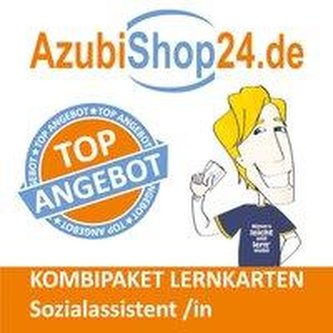 AzubiShop24.de Kombi-Paket Lernkarten Sozialassistent /in. Ausbildung