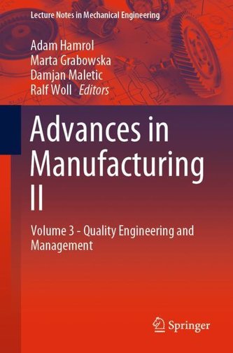 Advances in Manufacturing II