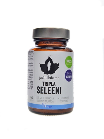 Puhdistamo - Triple Selenium 60 kapslí (Selen)