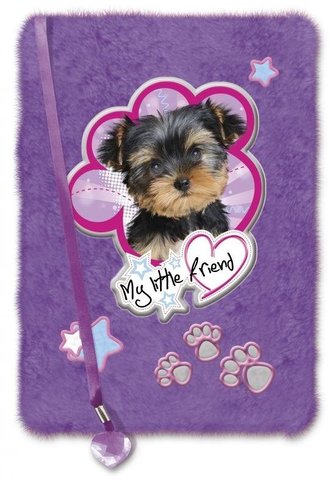 Pamiętnik z kłódką A5/96K Włochacz York