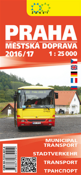 Praha městská doprava 1:25 000 Praha městská doprava 1:25 000