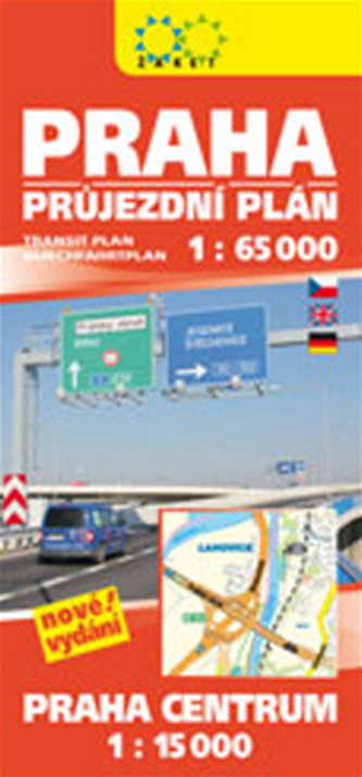Praha průjezdní plán Praha průjezdní plán