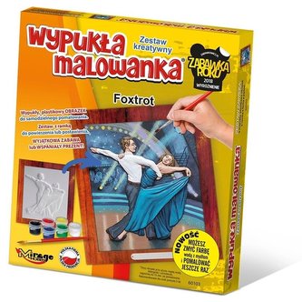 Wypukła malowanka Taniec - Foxtrot