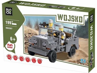 Klocki Blocki Wojsko Jeep