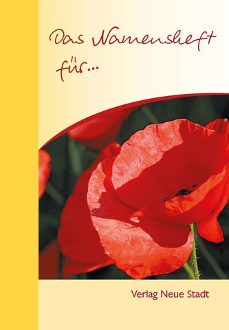 Das Namensheft für ...