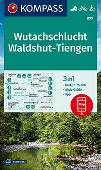 Wutachschlucht 1:25 000