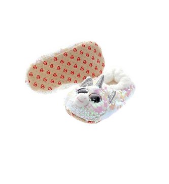 Ty Fashion Diamond - Cekinowe kapcie Jednorożec L