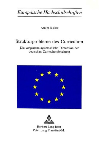 Strukturprobleme des Curriculum