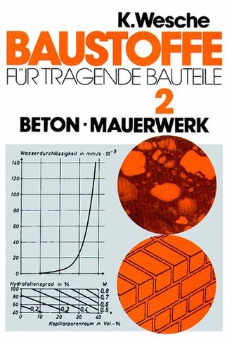 Baustoffe für tragende Baustoffe 2. Beton, Maurerwerk. Nichtmetallisch - anorganische Stoffe