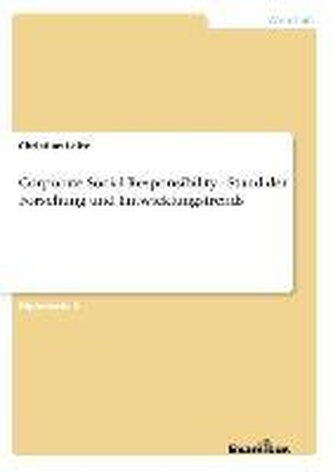 Corporate Social Responsibility - Stand der Forschung und Entwicklungstrends