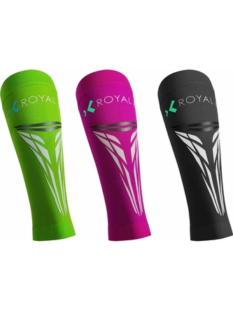 Royal Bay - Extreme Race kompresní lýtkové návleky - růžová XL