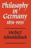 Philosophy in Germany 1831 1933