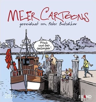 Meer Cartoons Postkartenkalender 2021