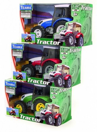 Traktor 1:32 zielony ver. 1