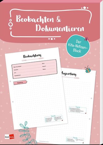Der Kita-Notizen-Block: Beobachten & Dokumentieren