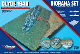 Diorama Zestaw Clyde 1940