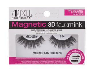 Ardell Magnetic Umělé řasy 3D Faux Mink 854 1 ks Black pro ženy