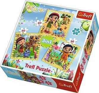 Puzzle 3w1 Wspólne podróże M4E Wissper TREFL