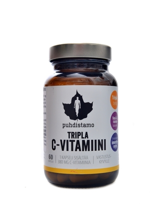Puhdistamo - Triple Vitamin C 60 kapslí