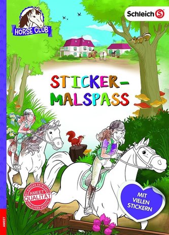 Schleich Horse Club Sticker-Malspaß