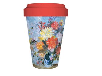 Kubek bambusowy A Vase of Lilies