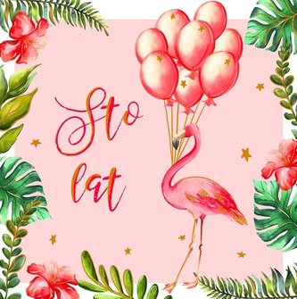 Karnet 155x155 Flaming