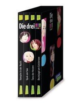 Die drei !!!: 4 Bände im Schuber (Spuk am See, Vampire in der Nacht, Tanz der Herzen, Beutejagd am Geistersee). (drei Ausrufezei