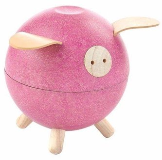 Pokladnička prasátko růžová